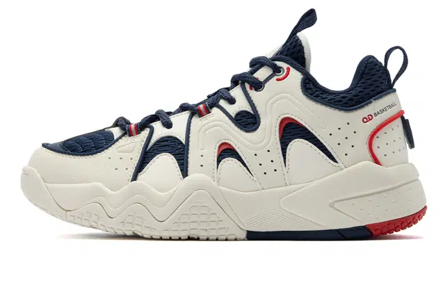 Jordan Mid Basketball Sneakers Women's Beige Blue