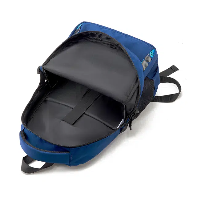 木村耀司 休闲简约百搭大容量牛津纺通勤潮流多功能旅游双肩包旅行包电脑包背包 男女同款 藏青蓝黑