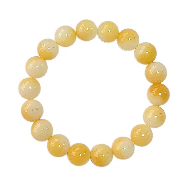 京华录 新中式招桃花转运珠 古风单圈渐变文玩绕指柔串珠 招财进宝 时来运转盘玩念珠 菩提根 手串 男女同款情侣款