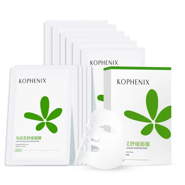 孔凤春 马齿苋舒缓面膜 舒缓保湿修护补水