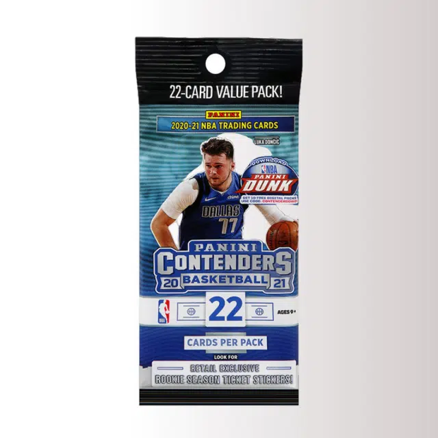PANINI NBA 2020-21 Contenders Basketball Value Pack