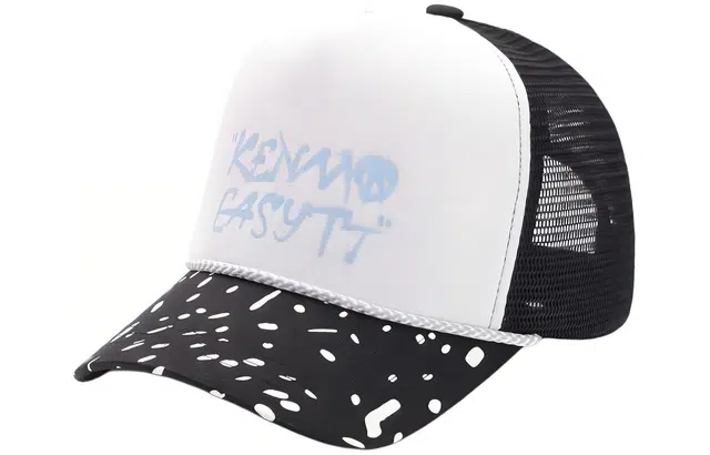 肯默 高帽顶显脸小设计鸭舌帽夏季透气网眼棒球帽街头嘻哈软顶海绵帽子 男女同款