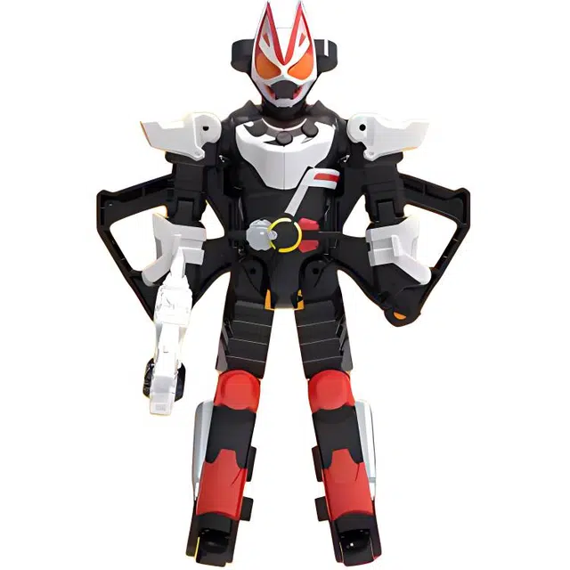 灵动创想 假面骑士角色 极狐圣刃创骑武器机甲变形 益智 玩具