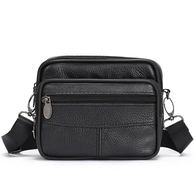 DOSRFINI Urban Large Capacity Leather Waist Bag
