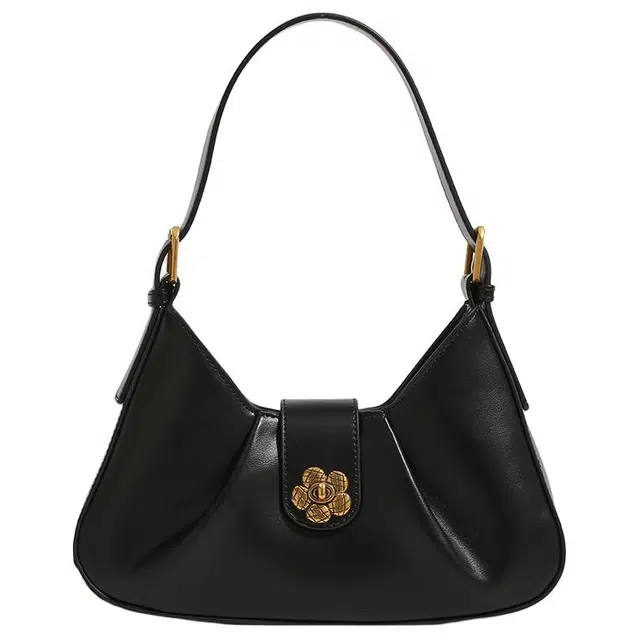 恒源祥 简约百搭时尚潮流手提包 人造革 单肩包 女款