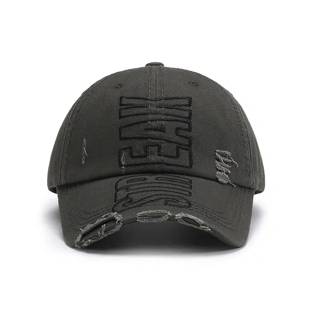 浪莎 小众赛车风高品质刺绣 潮酷街头个性街拍弯檐 棉 鸭舌帽 男女同款情侣款