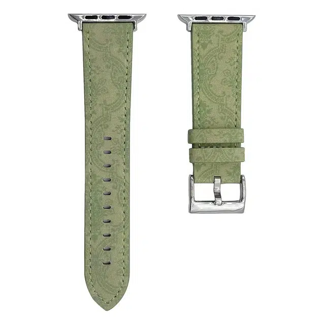 Akkerds Green Leather Strap
