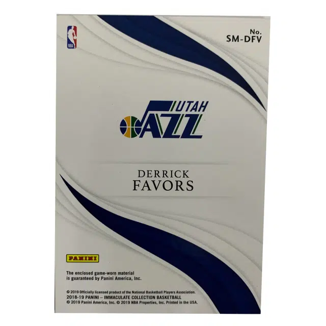 PANINI 2018-19 patch 1325