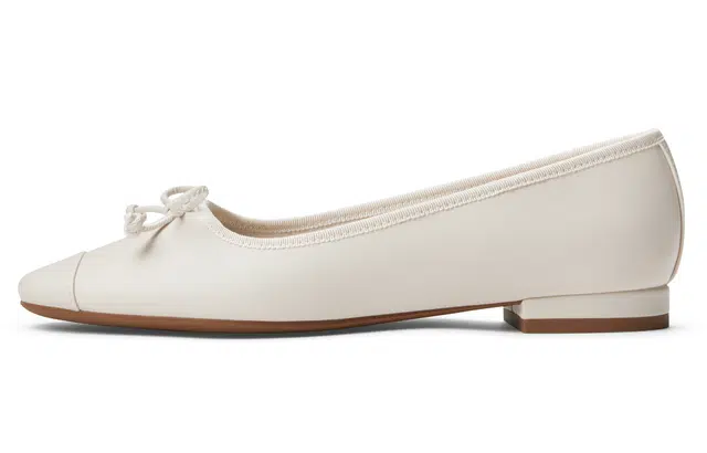 CHARLES&KEITH Retro Bow Ballet Flats