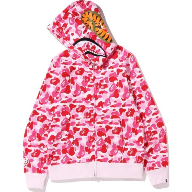 A BATHING APE SS24 Abc Shark Zip Hoodie