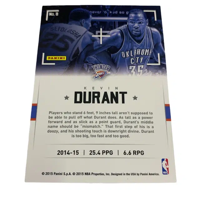 PANINI 2014-15 Kevin Durant KD
