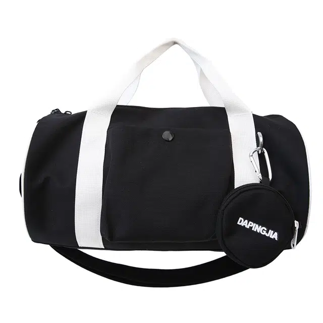 帕克熊 大容量出勤百搭 牛津布 手提包 男女同款情侣款 黑色/粉色/红色/浅绿色