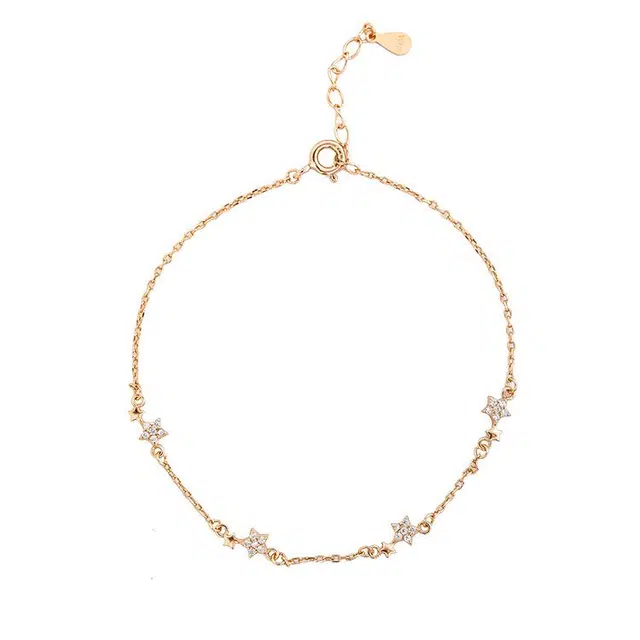 大唐国鼎 满天星 小众设计韩版个性精致 小众高级设计感 合金 手链 女款