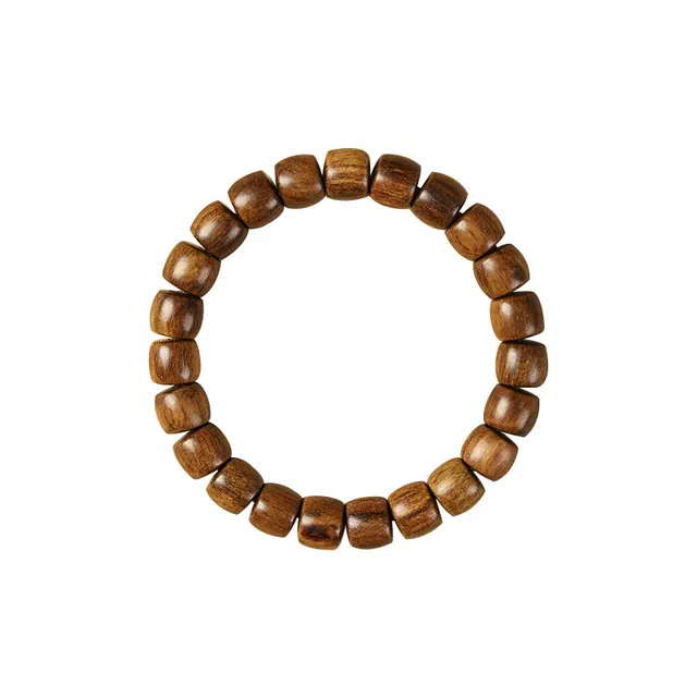 京华录 国潮文艺森系文玩串珠 古风转运珠 新中式广化寺禅意盘玩佛珠 古风绕指柔念珠 木作 手串 男女同款情侣款 贡木