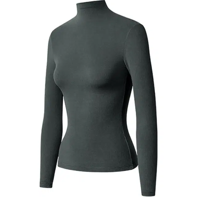 【赵今麦代言】有棵树 纯色抗菌抗静电百搭保暖上装 女款