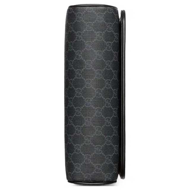 GUCCI Adjustable Strap Magnetic Flap Bag Gray