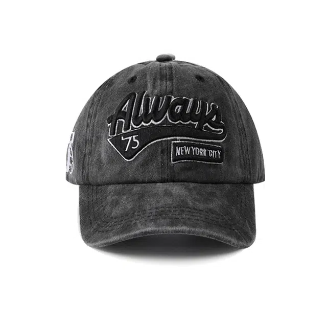 PLAN IN Retro Washed Baseball Cap