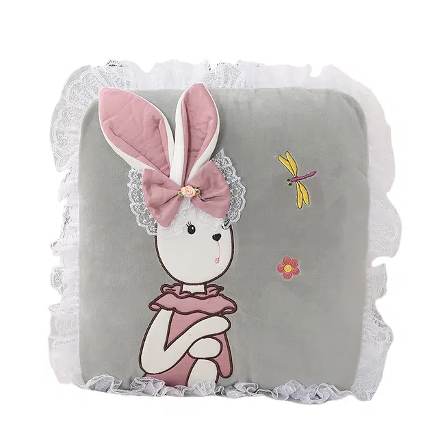 豪伟达 黛丽兔四季被抱枕 微笑治愈 爱心陪伴 玩偶周边