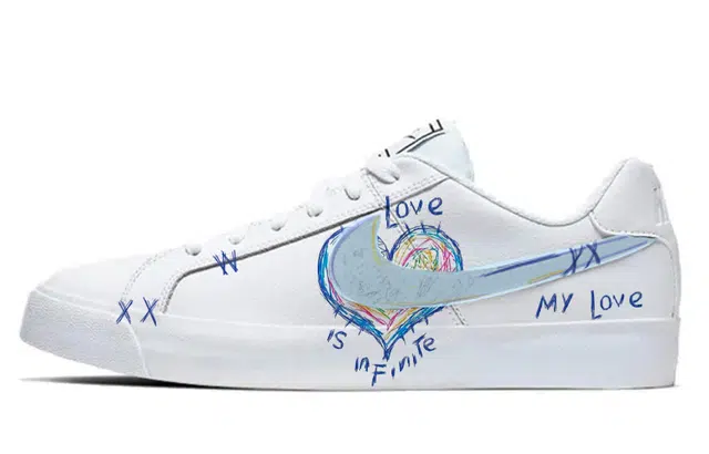 Nike Court Royale White Blue