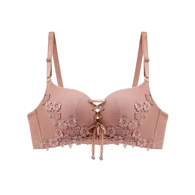 莫代尔 聚拢无钢圈调整型纯色文胸 女款