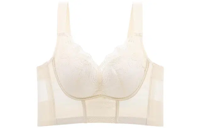 浪莎 聚拢上托防下垂收副乳蕾丝文胸 女款
