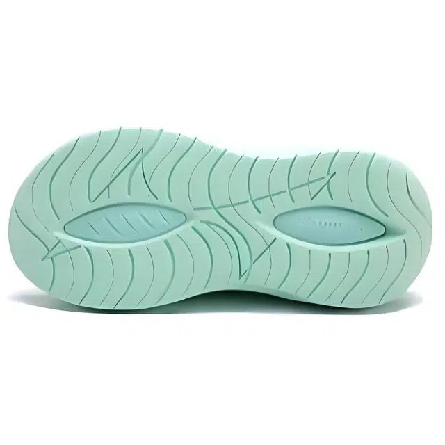 海尔斯 舒适百搭软底 静音防滑一字拖鞋 男款 静海绿
