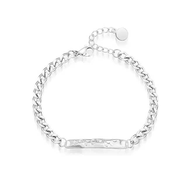 尚仟伊 三生有杏 森系小清新简约小众设计高级感银杏叶 铜 手链 男女同款情侣款