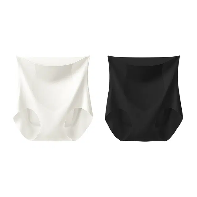 依伦美 高腰无痕收腹防卷边春夏季内裤 女款 组合装