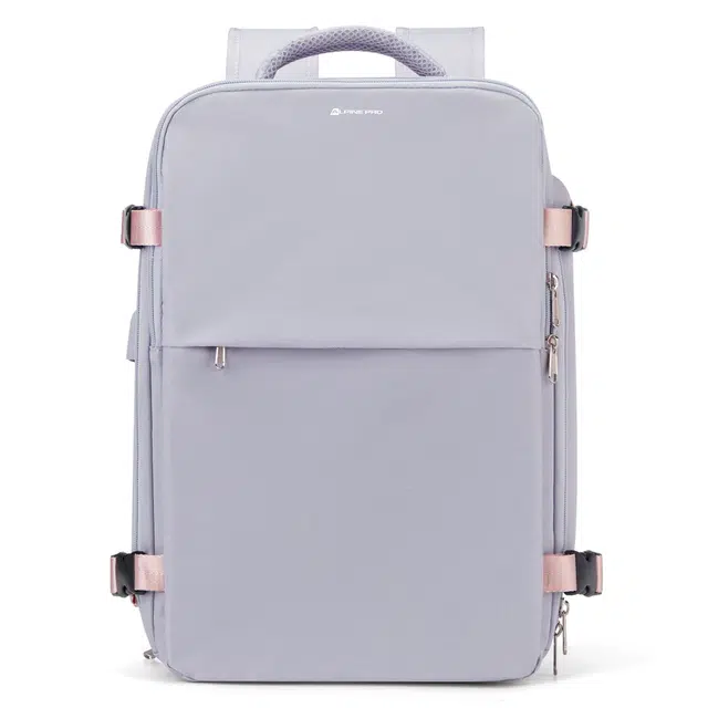 阿尔派妮 大容量学生百搭短途出差旅游行李多功能干湿分离独立鞋袋 织物 旅行包电脑包书包背包双肩包 男女同款情侣款 多色