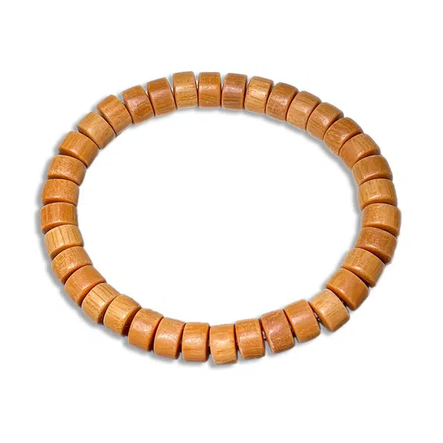 琉堇 文昌阁单圈小药片佛珠 古风时来运转 招财纳福转运珠 本命年平安守护串珠 中式绕指柔盘玩 檀香木 手串 男女同款情侣款 檀木