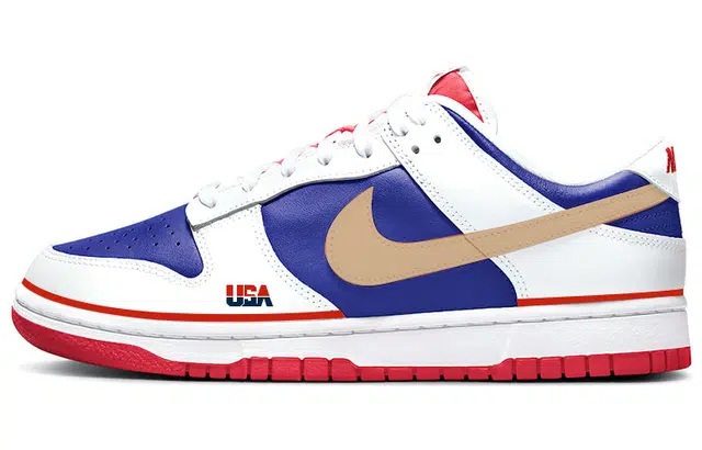 Nike Dunk Low "USA Gold Swoosh"