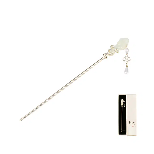 芒果饰品 新中式如意祥云国风古风盘发 发簪 女款 礼盒装