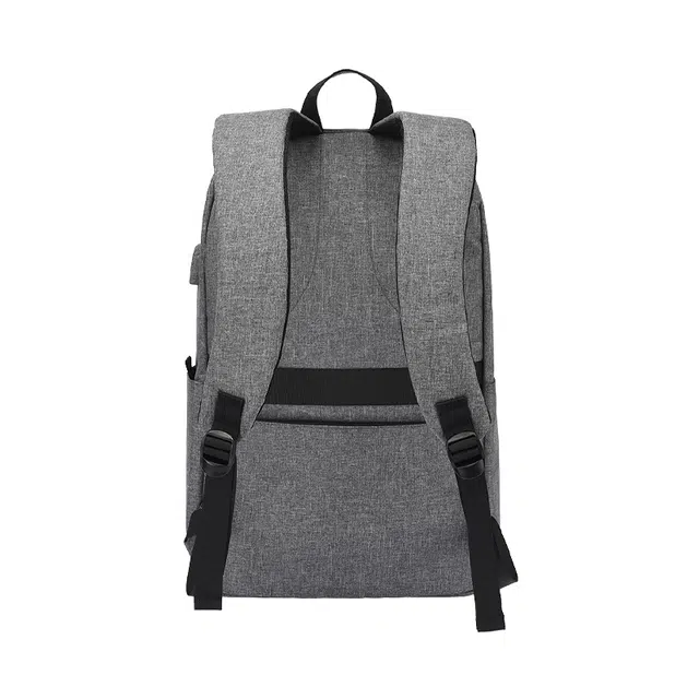 木村耀司 休闲简约百搭大容量通勤多功能 牛津纺 双肩包  男款 黑色/灰色