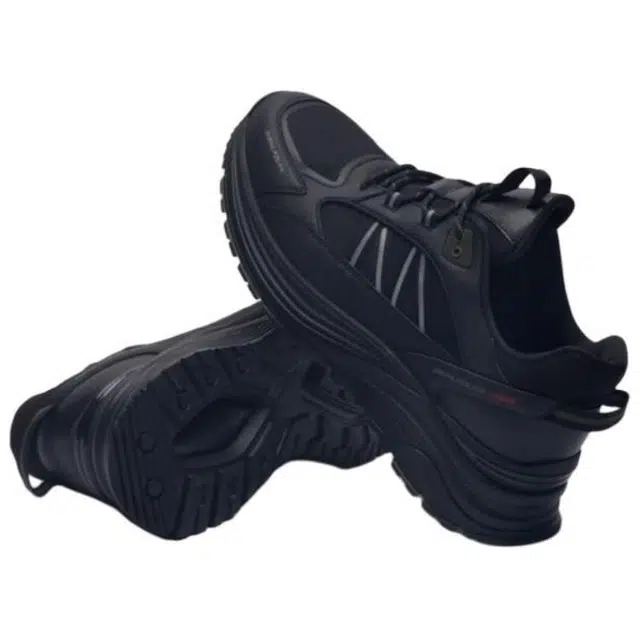 比音勒芬 合成革 圆头系带 低帮 生活休闲鞋 男款