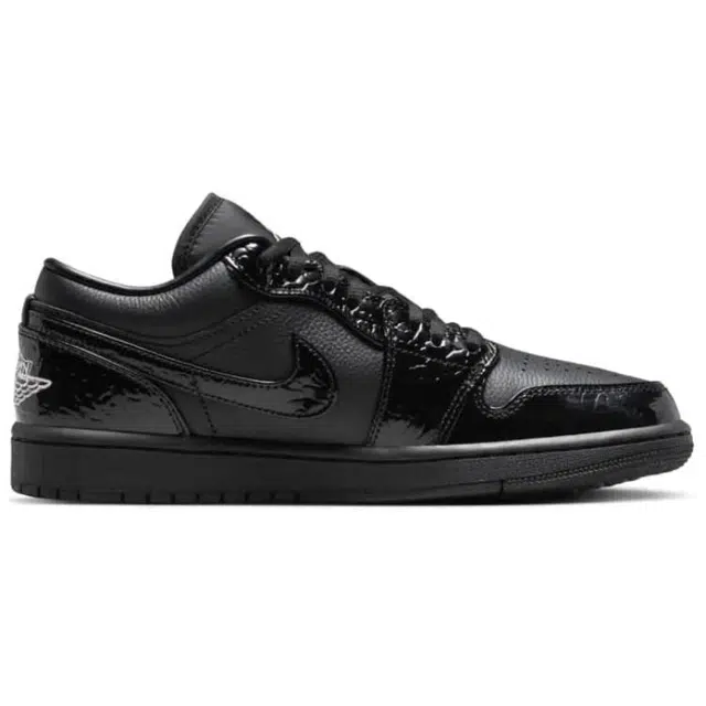 Jordan Air Jordan 1 LOW Black Croc