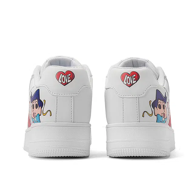 Crayon Shinchan Love Pair Low Sneakers