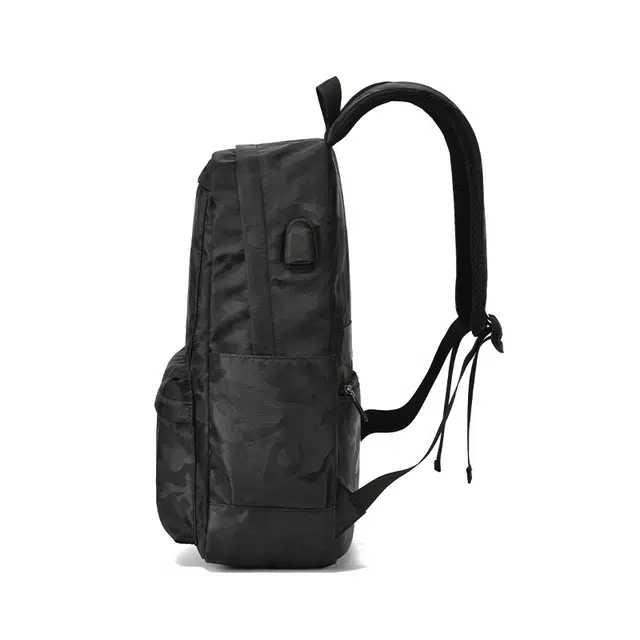 木村耀司 休闲运动简约百搭大容量通勤潮流多功能旅游运动多口袋 涤纶 电脑包旅行包书背包双肩包 男 黑色/迷彩黑 常规