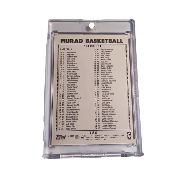 Topps 2009 Murad