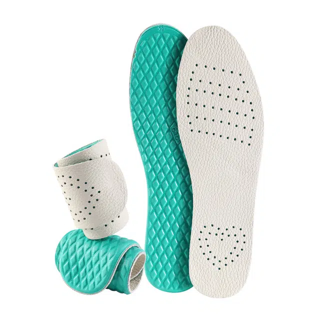 足印部落 夏天薄款牛皮乳胶透气防臭软底舒适  鞋垫 男女同款情侣款