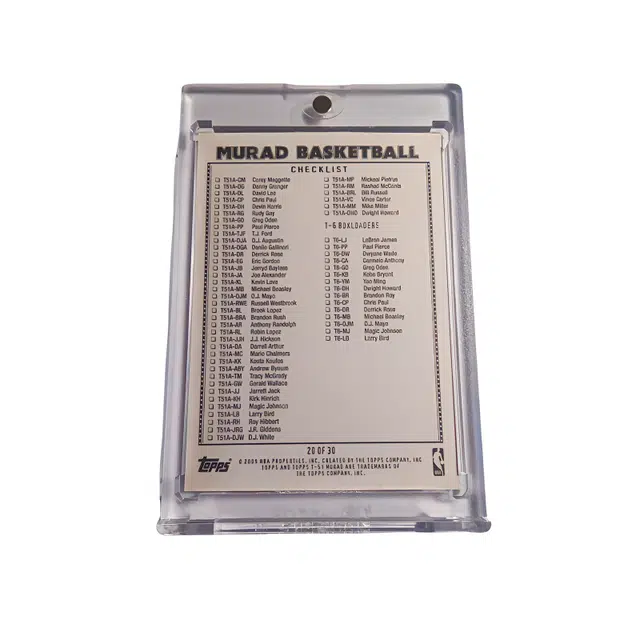 Topps 2009 Murad