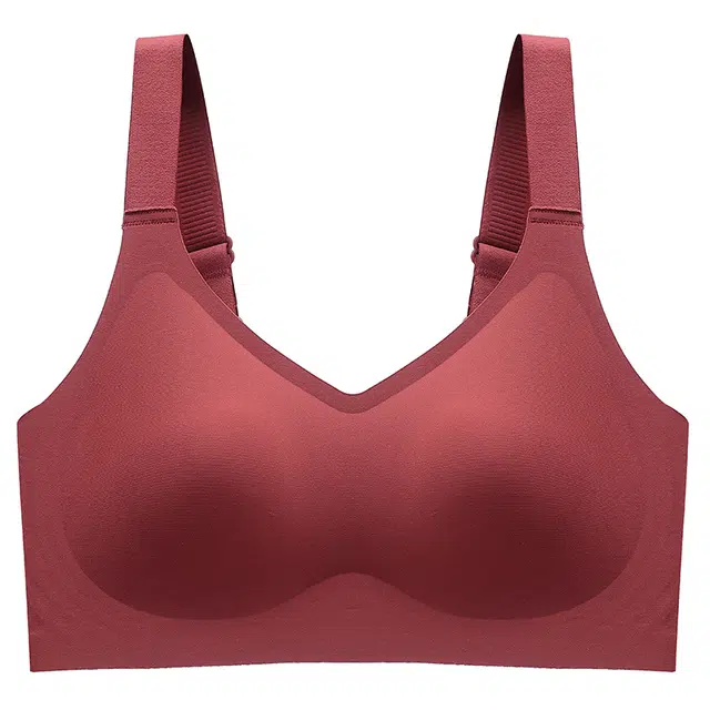 浪莎 无钢圈聚拢收副乳上托防下垂薄款大码无痕背心式文胸 女款