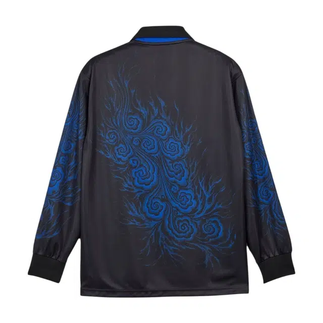 Y-3 x JFA SS24 Long Sleeve Tee Blue