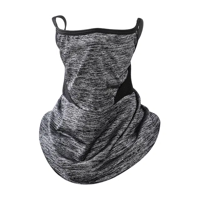 南极人 面巾春夏公路车摩托车自行车脖套骑行装备护颈遮阳防风沙 冰丝 防晒面罩 男款