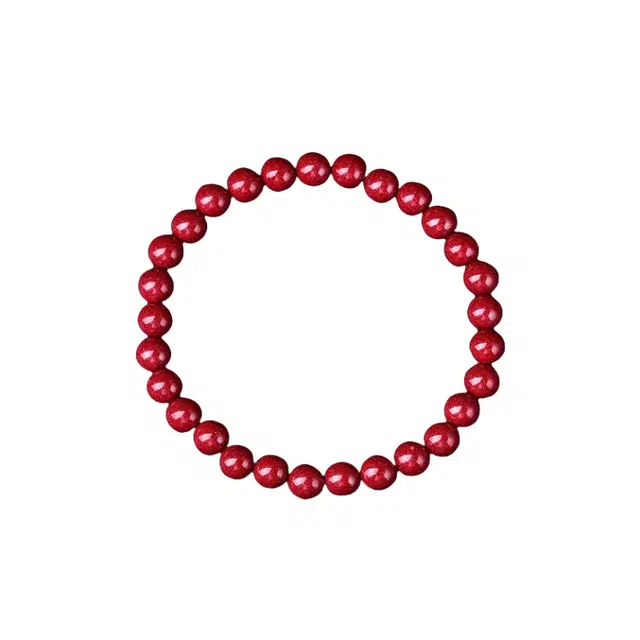 媚之吻 本命年护身符 再造辰砂朱砂 手串 男女同款情侣款