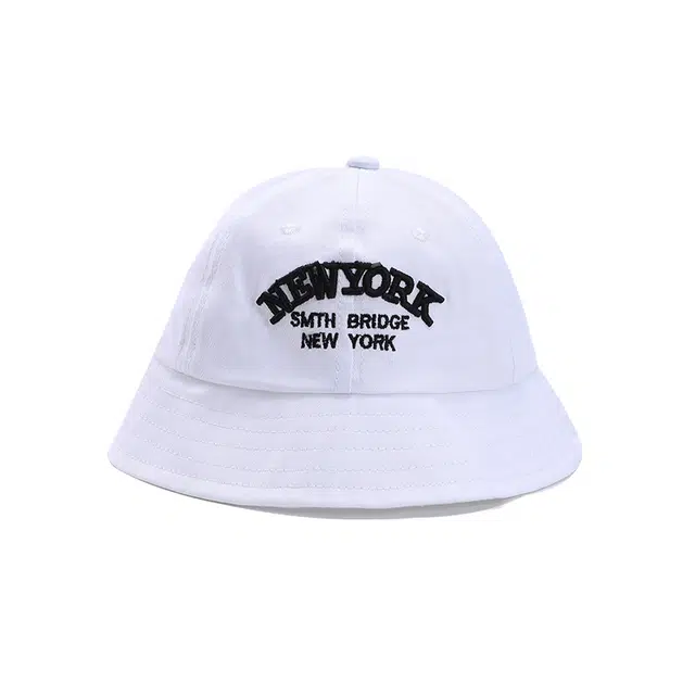 浪莎 户外出行露营骑行出游大帽檐遮脸宝宝太阳帽遮阳防紫外线透气不憋闷帽子吸汗 棉 渔夫帽 儿童款