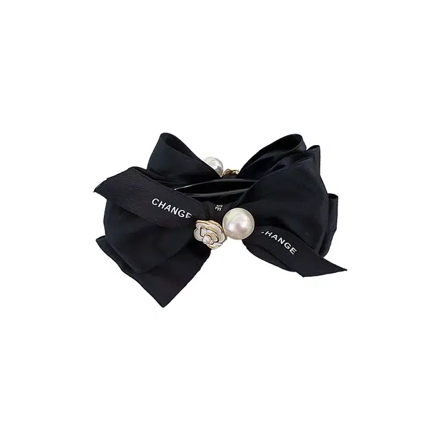 如花梦 法式复古山茶花蝴蝶结 发夹 女款 多色可选