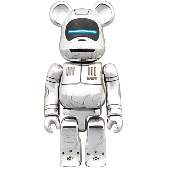 BERBRICK x HajimeSorayama x BAPE BABY MILO 7cm28cm