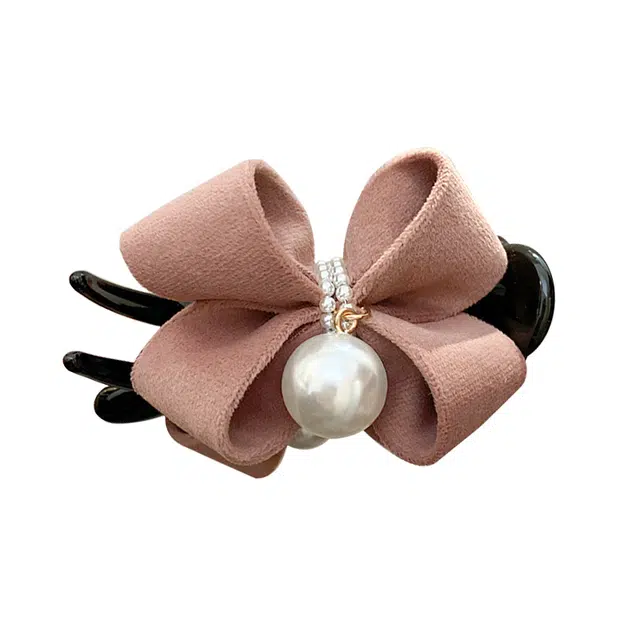 如花梦 在逃公主精致蝴蝶结发饰精致蝴蝶结 优雅丸子头大号高级感 发夹 女款 多色可选