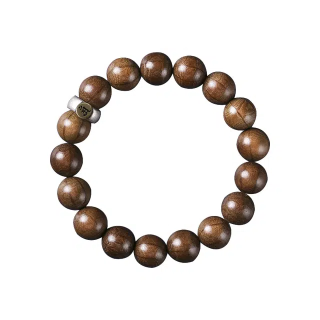 岁月静好 新中式国潮匠心手工编织十二生肖本命佛守护神木质佛珠福运手链 木作 手串 男女同款情侣款 六道木