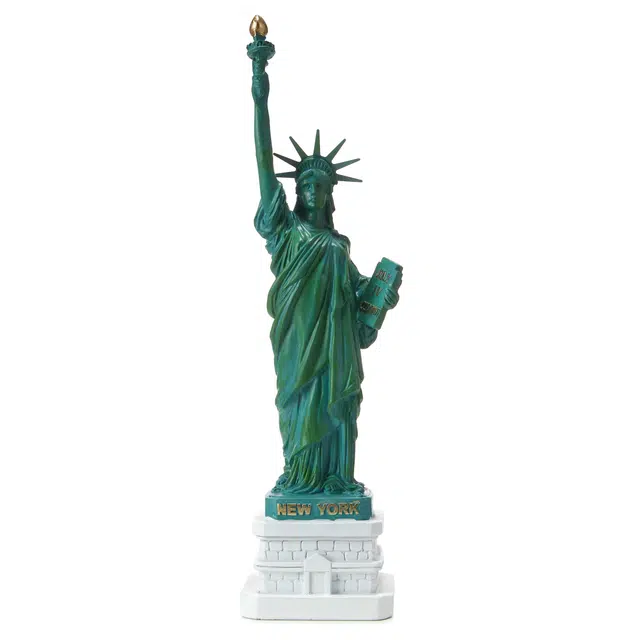 钵提 自由女神雕像 工艺品模型 酒柜办公桌摆件创意复古建筑旅游纪念品  潮流衍生品
